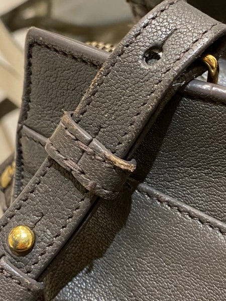 YSL Grayish Cabas Small Bag