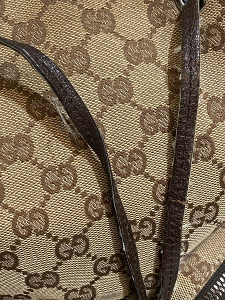 Gucci Bicolor Monogram Backpack Bag