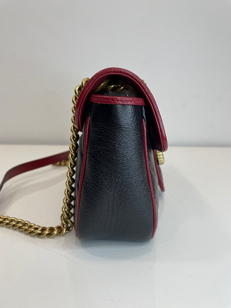 Gucci Bicolor GG Marmont Small Bag