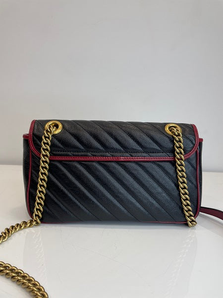 Gucci Bicolor GG Marmont Small Bag