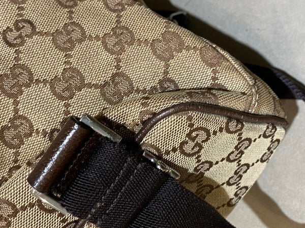 Gucci Bicolor Monogram Backpack Bag