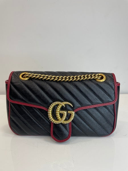 Gucci Bicolor GG Marmont Small Bag