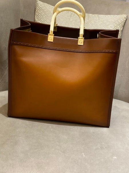 Fendi Brown Sunshine Large Bag