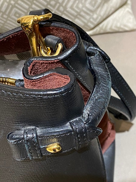 Burberry Black Banner Bag