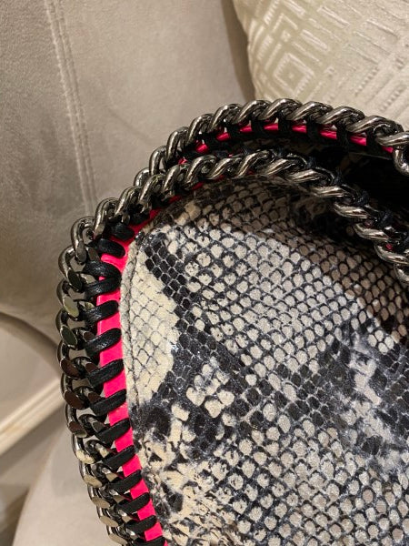 Stella Mccartney Bicolor Python Bag