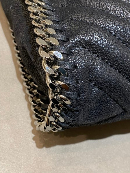 Stella Mccartney Black Falabella Large Bag