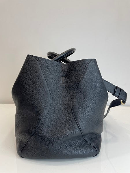 Christian Dior Black Open Bar Tote Bag