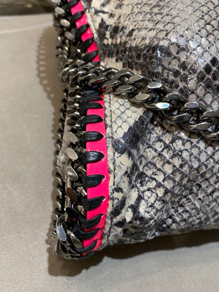 Stella Mccartney Bicolor Python Bag