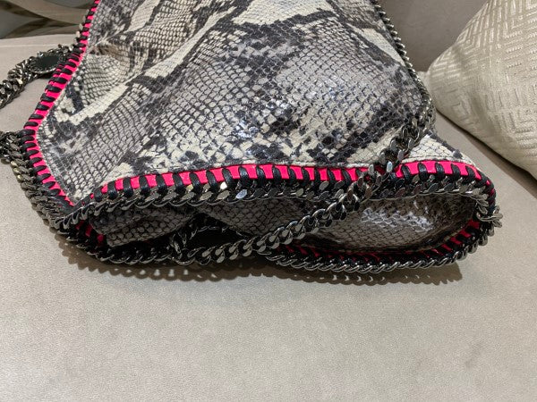 Stella Mccartney Bicolor Python Bag