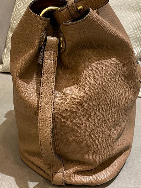 Burberry Brown Buckle Hobo Bag