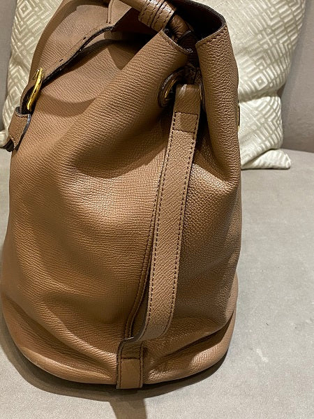 Burberry Brown Buckle Hobo Bag