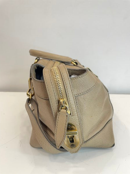 Burberry Beige Bowler Tote Bag