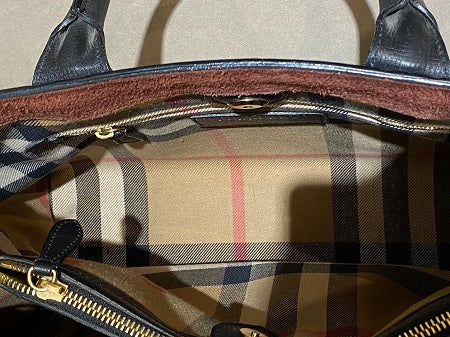 Burberry Black Banner Bag