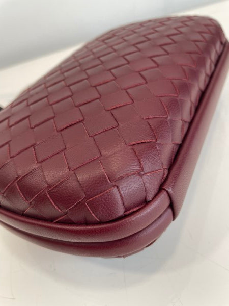 Bottega Veneta Red Chain Knot Clutch