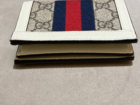 Gucci Bicolor GG Card Case Wallet