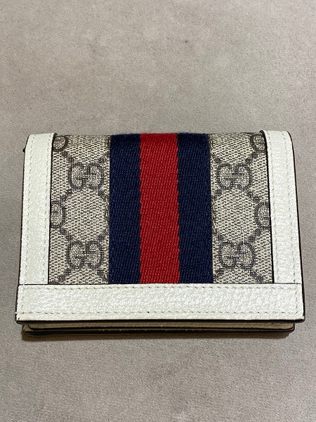 Gucci Bicolor GG Card Case Wallet