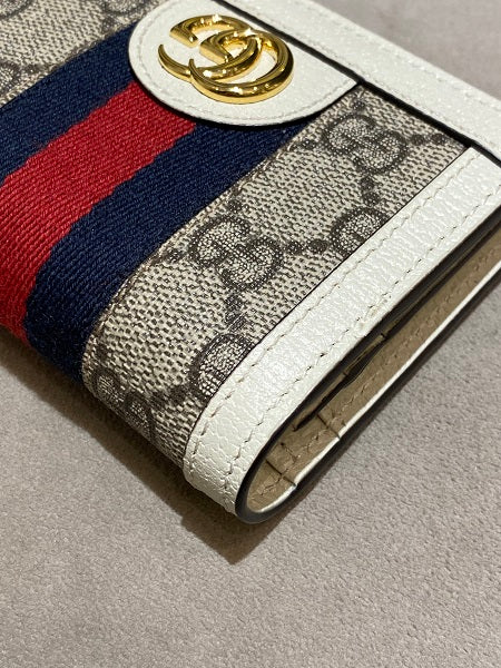 Gucci Bicolor GG Card Case Wallet