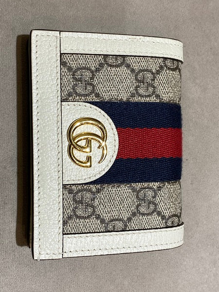 Gucci Bicolor GG Card Case Wallet