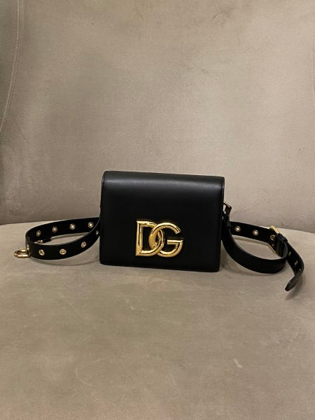 Dolce & Gabbana Black DG Millennials Belt Bag