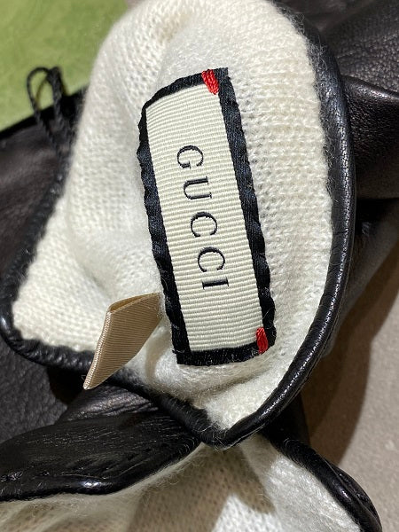 Gucci Black Medium Gloves