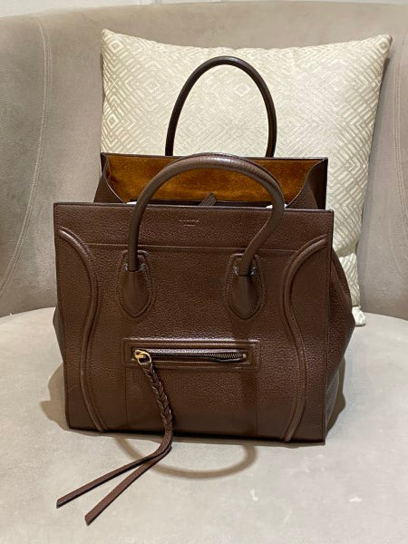 Celine Brown Luggage Bag
