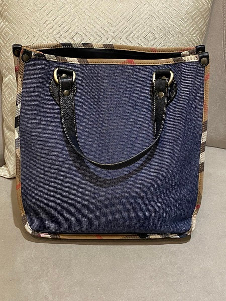 Burberry Denim Tote Bag