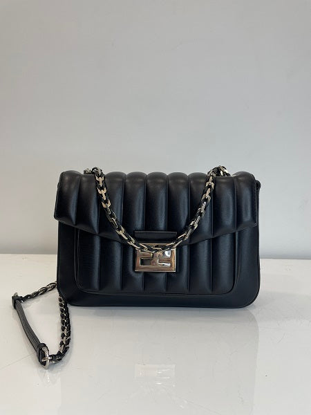 Fendi Black Baguette Bag