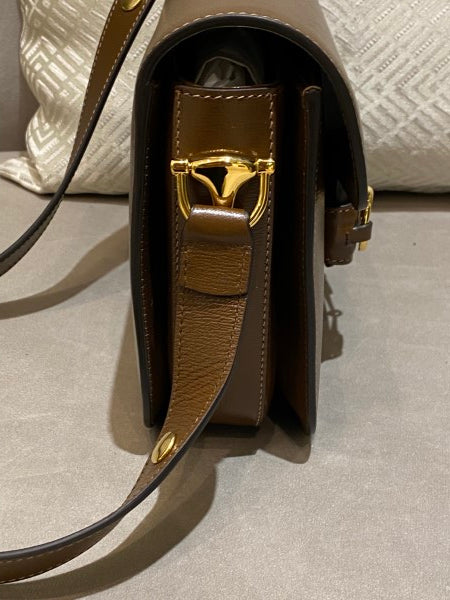 Gucci Brown 1955 Horsebit Bag