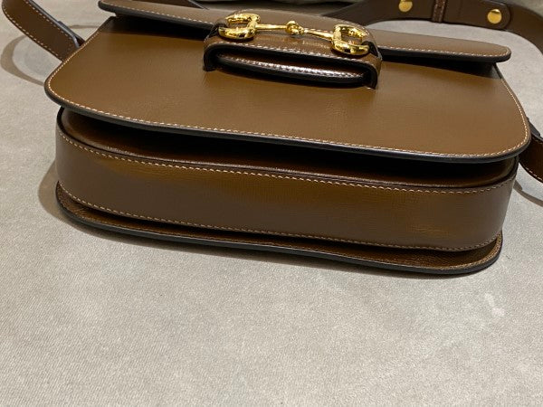 Gucci Brown 1955 Horsebit Bag