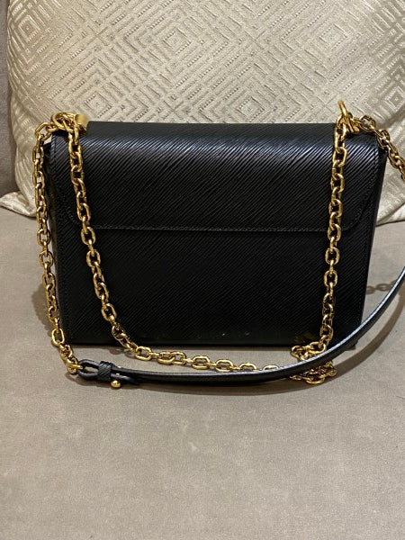 Louis Vuitton Black Twist MM Bag