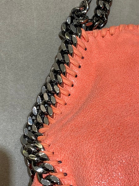 Stella Mccartney Orange Falabella Shoulder Bag