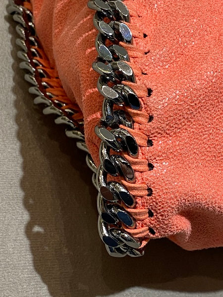 Stella Mccartney Orange Falabella Shoulder Bag