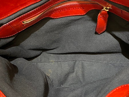 Burberry Red Bridle House Check Bag