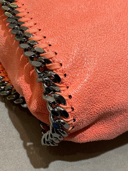 Stella Mccartney Orange Falabella Shoulder Bag