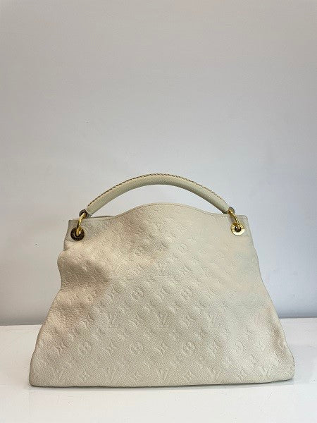 Louis Vuitton White Monogram Empreinte Artsy Bag