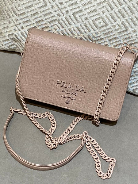 Nude prada crossbody Clearance