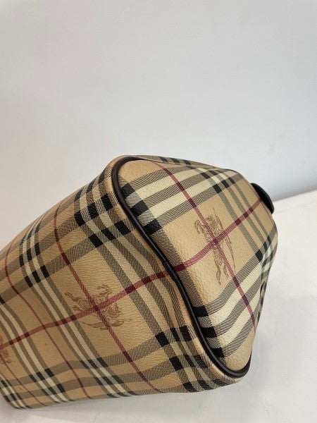 Burberry Haymarket Boston Bowling Bag