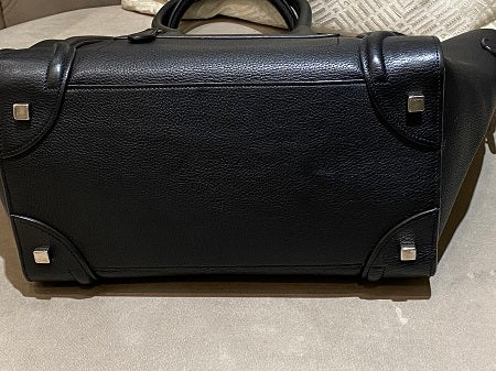 Celine Black Luggage Large Bag