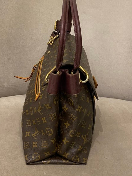 Louis Vuitton Burgundy Monogram Olympe MM Bag