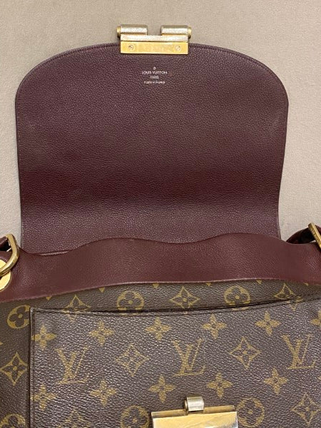 Louis Vuitton Burgundy Monogram Olympe MM Bag