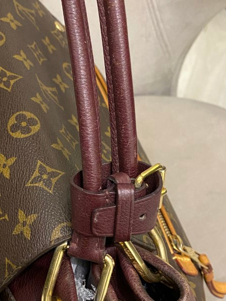 Louis Vuitton Burgundy Monogram Olympe MM Bag