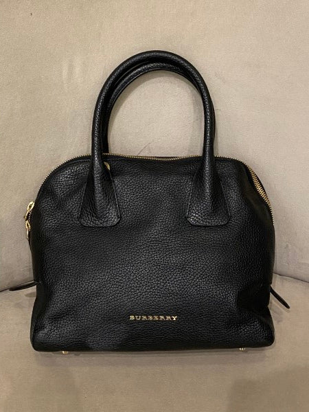 Burberry Black Greenwood Bowling Bag