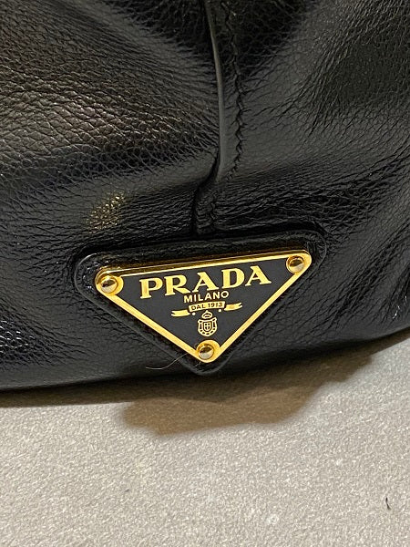 Prada Black Milano Small Tote Bag