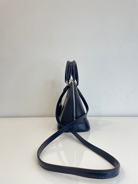 Louis Vuitton Blue Alma BB Bag