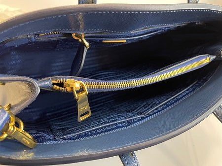 Prada Blue Tote Bag