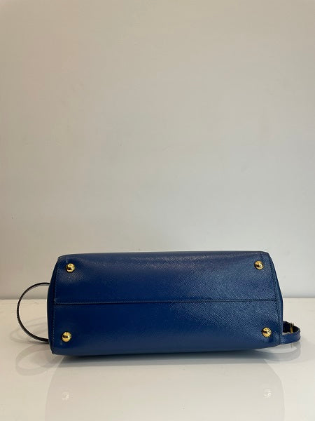 Prada Blue Tote Bag