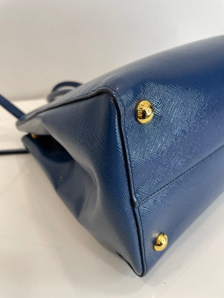 Prada Blue Tote Bag