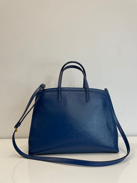 Prada Blue Tote Bag