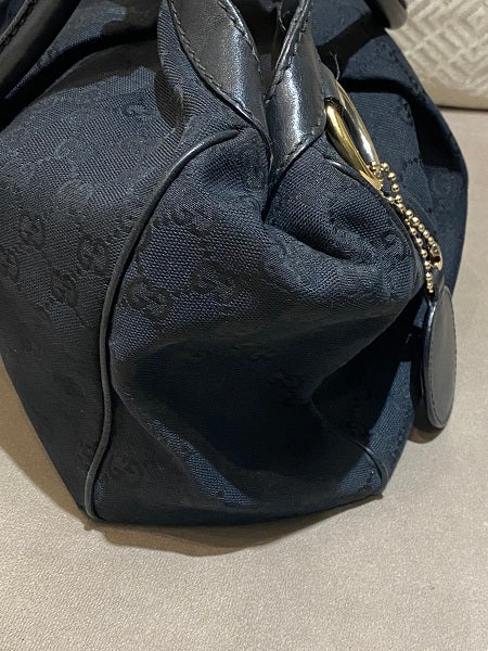 Gucci Black Hobo Bag